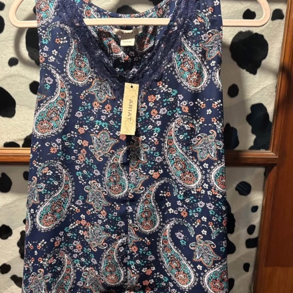 Ariat Paisley Tank - Picture 1 of 4